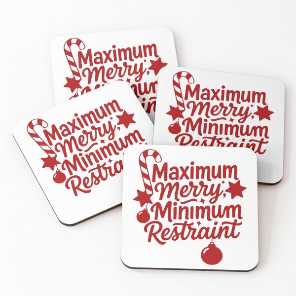 Item preview, Maximum Merry, Minimum Restraint designed and sold by theartfulaspie.