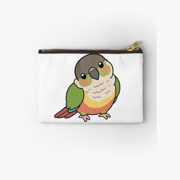Item preview, Cute Green Cheek Conure Parrot  designed and sold by Doodlywood.
