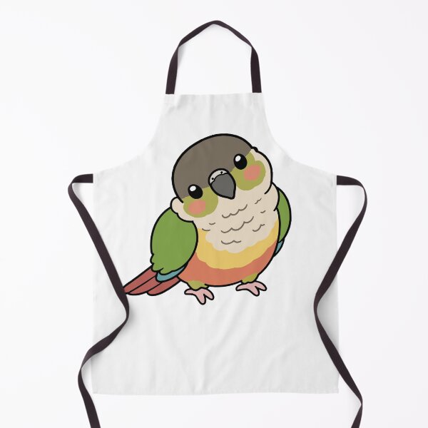 Item preview, Cute Green Cheek Conure Parrot designed and sold by Doodlywood.