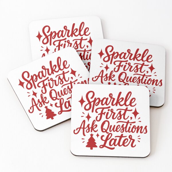 Item preview, Sparkle First, Ask Questions Later designed and sold by theartfulaspie.