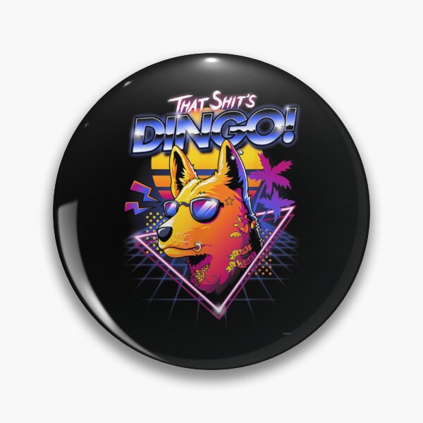 Item preview, That Shit's Dingo Neon Meme designed and sold by MuratSaro.