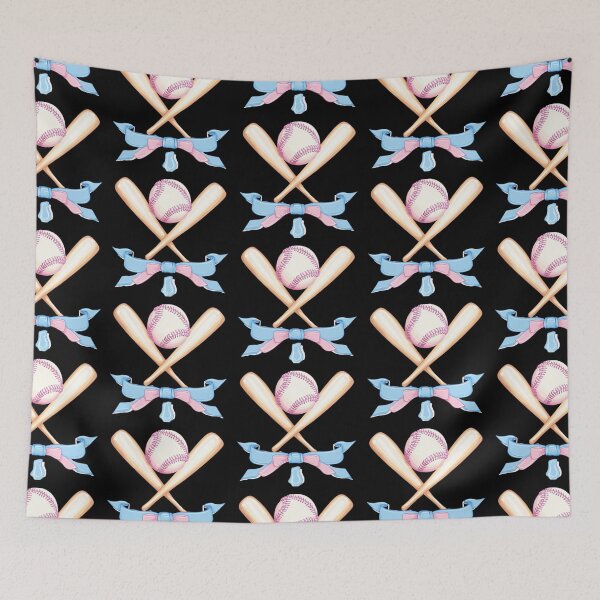 Item preview, Baseball Emblem with Bats designed and sold by rustonpoldoks.