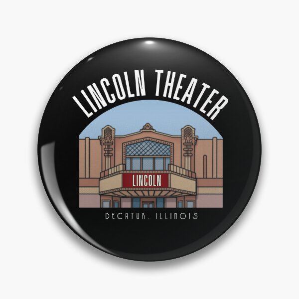 Item preview, Lincoln Theater (Decatur, Illinois) Hero Graphic designed and sold by GhostlyWorld.