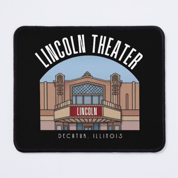 Item preview, Lincoln Theater (Decatur, Illinois) Hero Graphic designed and sold by GhostlyWorld.