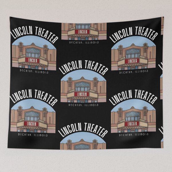Item preview, Lincoln Theater (Decatur, Illinois) Hero Graphic designed and sold by GhostlyWorld.