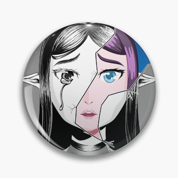 Item preview, Fantasy Elf Manga Anime Design designed and sold by Hikari Aki Arts.