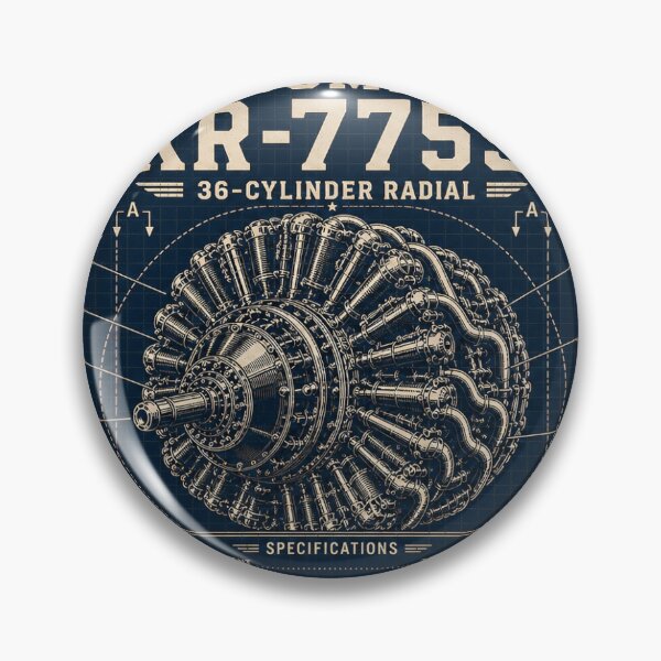 Item preview, XR-7755 Engine poster designed and sold by Robs Stuff.