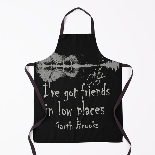 Item preview, Friends In Low Places Lyric Guitar Art designed and sold by DizayDizay.