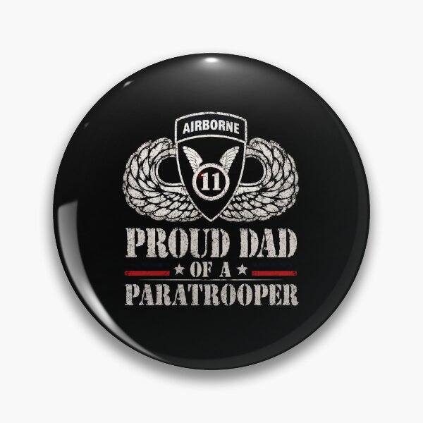 Item preview, Proud Dad of a Paratrooper Airborne Military Family Support Graphic designed and sold by Osstaramilua.