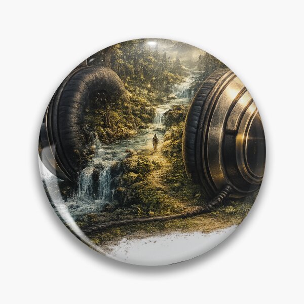 Item preview, Lost In The Music | Hidden World Inside Headphones designed and sold by Norique_7.