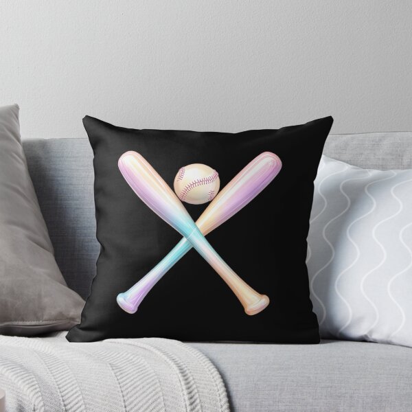 Item preview, Colorful Baseball and Bats designed and sold by rustonpoldoks.