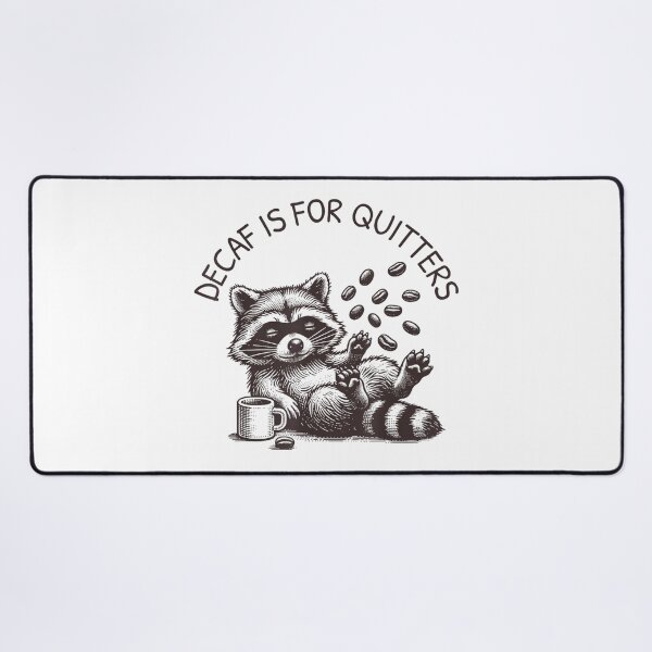 Item preview, Decaf Raccoon Coffee designed and sold by goombi-creative.