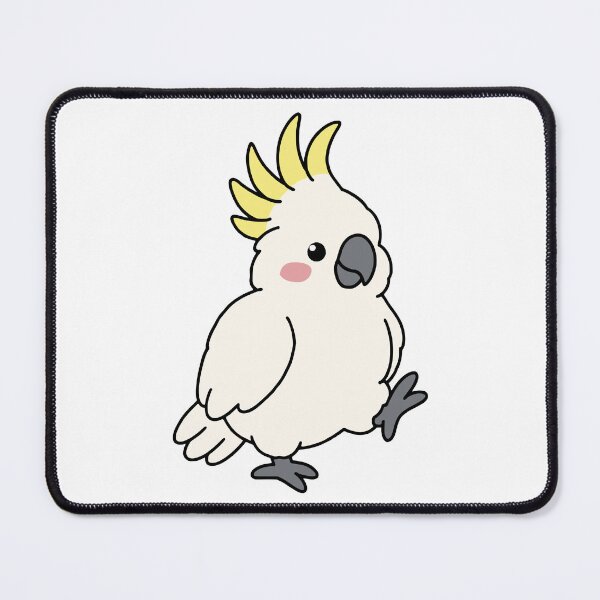 Item preview, Cute Sulphur Crested Cockatoo designed and sold by Doodlywood.