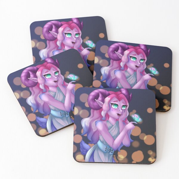 Item preview, Satyr and The Butterfly designed and sold by Hikari Aki Arts.