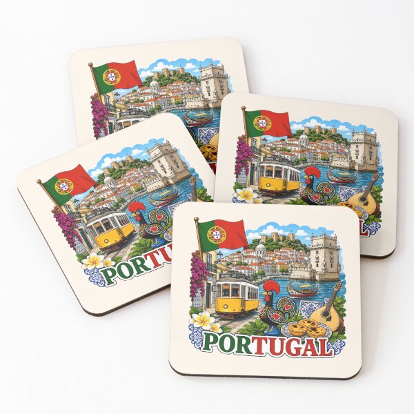 Item preview, Portugal - Cultural Heritage and Landmarks designed and sold by Myra365Art.