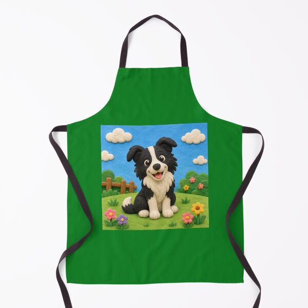 Item preview, Border Collie - clay designed and sold by AcornAndPebble.