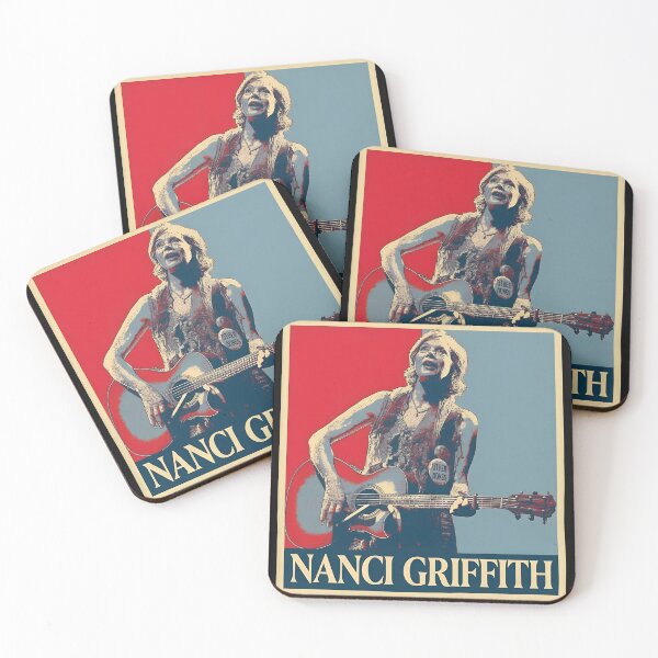 Item preview, Nanci Griffith Performer Music Graphic Print designed and sold by DizayDizay.