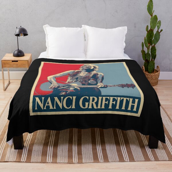 Item preview, Nanci Griffith Performer Music Graphic Print designed and sold by DizayDizay.