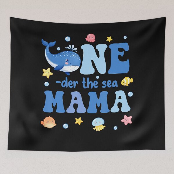 Item preview, One-Der The Sea Mama Of Birthday Girl Boy Kids Ocean Bday designed and sold by ReneeStacy.