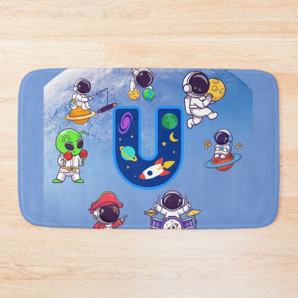 Item preview, Letter U  Space Astronaut Monogram designed and sold by BoldcreationsM.