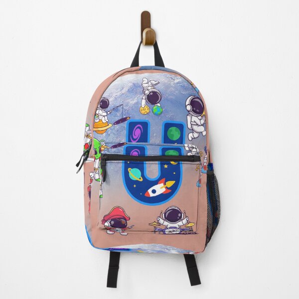 Item preview, Letter U Space Astronaut Monogram designed and sold by BoldcreationsM.