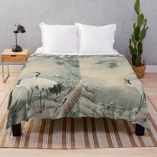 Item preview, Snowy Mountain Landscape in Traditional Chinese Ink Wash Style designed and sold by OddlySticky.
