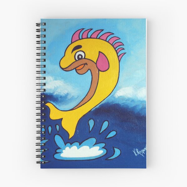 Item preview, Joyful Dolphin Leap designed and sold by ARTLANDS.