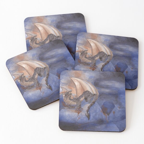 Item preview, Dragon Fire Mountain Acrylic designed and sold by GreyGnu.