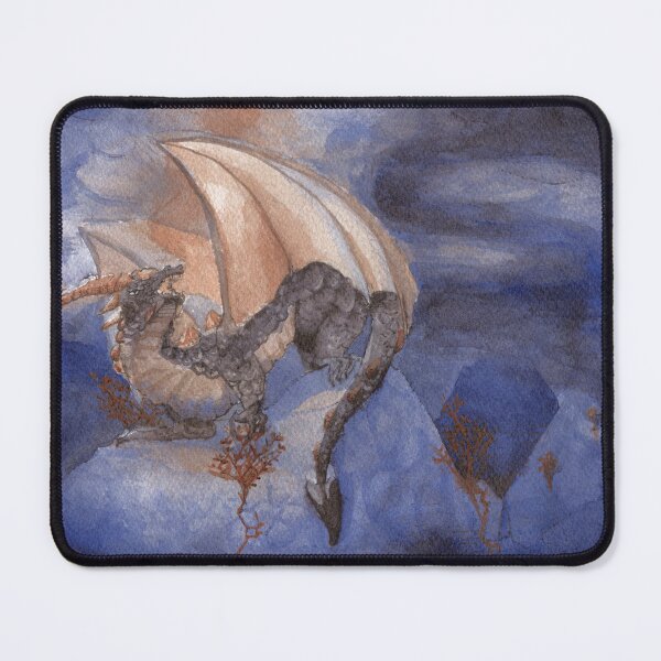 Item preview, Dragon Fire Mountain Acrylic designed and sold by GreyGnu.