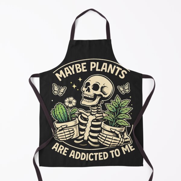 Item preview, Funny Skeleton Maybe Plants Are Addicted To Me designed and sold by legendaryskins.