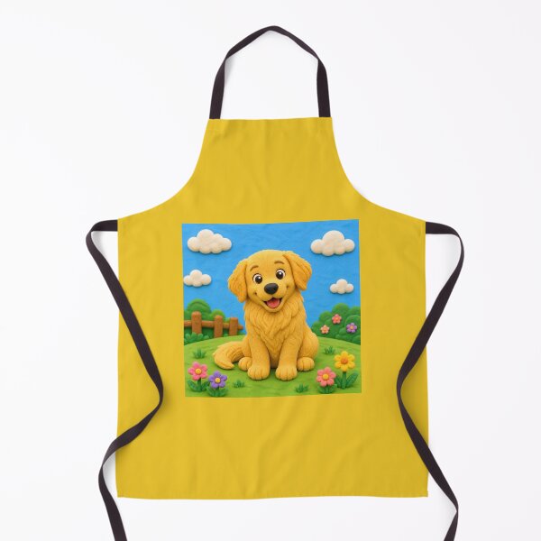 Item preview, Golder Retriever - clay designed and sold by AcornAndPebble.