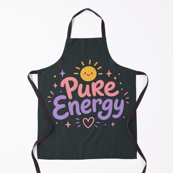 Item preview, Pure Energy Cute Positive Vibes Typography | Kawaii Motivational Aesthetic Sticker Design designed and sold by Sanika arts .