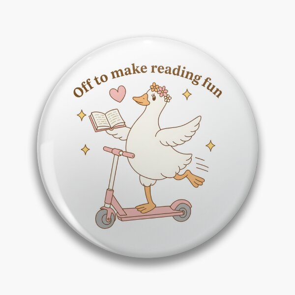 Item preview, Off To Make Reading Fun designed and sold by cabanalunaire.