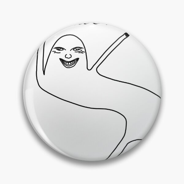 Item preview, “leave me alone” silly blob person doodle designed and sold by SlimyFish.