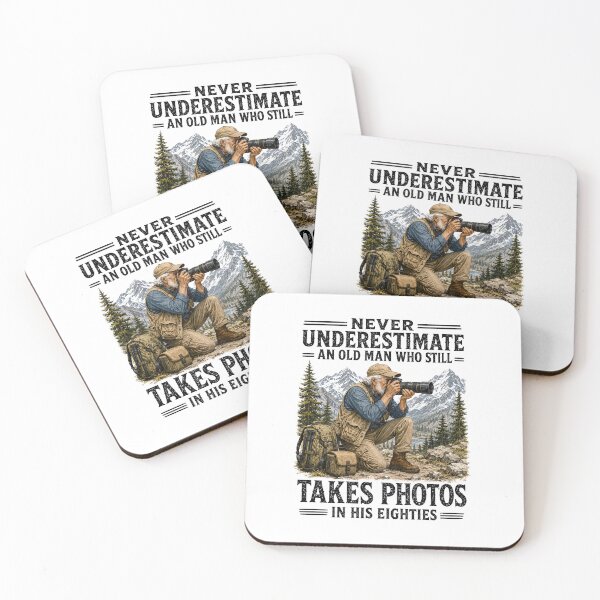 Item preview, Never Underestimate an Old Man Who Still Takes Photo designed and sold by GanusTom.