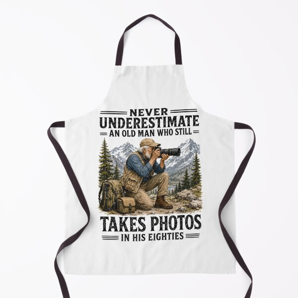 Item preview, Never Underestimate an Old Man Who Still Takes Photo designed and sold by GanusTom.