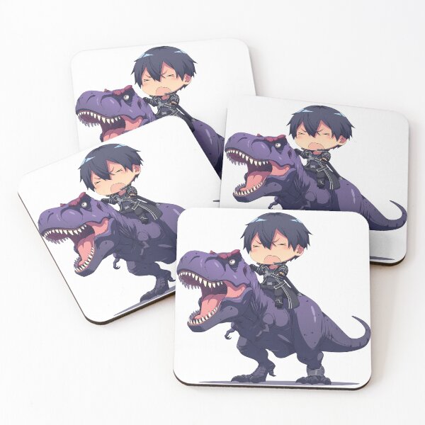 Item preview, Kirito Sword Art Online Chibi Dinosaur Adventure designed and sold by Dashsopaner.