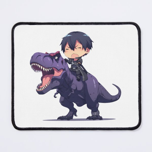 Item preview, Kirito Sword Art Online Chibi Dinosaur Adventure designed and sold by Dashsopaner.