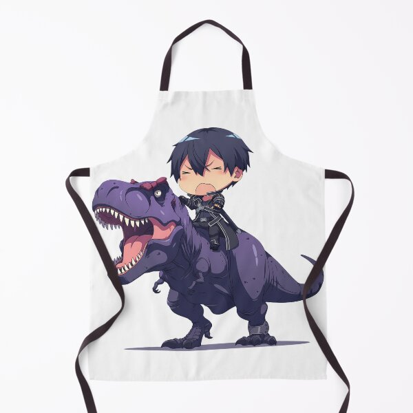 Item preview, Kirito Sword Art Online Chibi Dinosaur Adventure designed and sold by Dashsopaner.