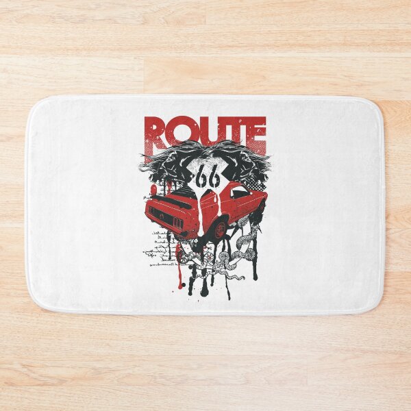 Item preview, Muscle Car - Route 66 Mustang Clipart - Retro Vehicle designed and sold by DGMaxShop.