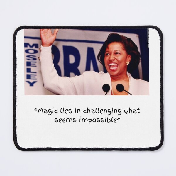 Item preview, Carol Moseley Braun designed and sold by BlkHistortees.