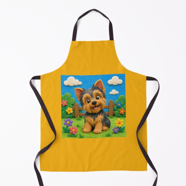Item preview, Yorkshire Terrier - clay designed and sold by AcornAndPebble.