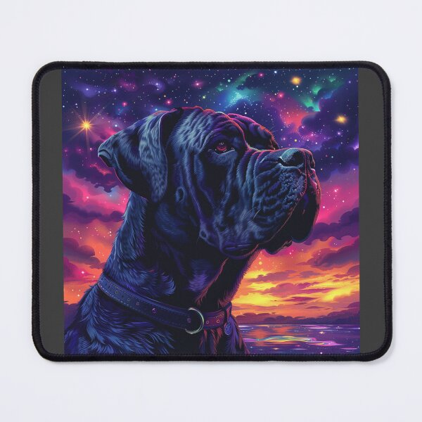 Item preview, Colorful Bullmastiff puppy dog designed and sold by MendaciousMina.