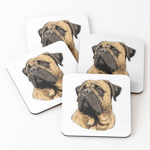 Item preview, Bullmastiff puppy dog designed and sold by MendaciousMina.