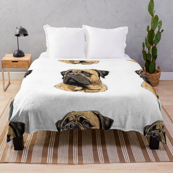 Item preview, Bullmastiff puppy dog designed and sold by MendaciousMina.