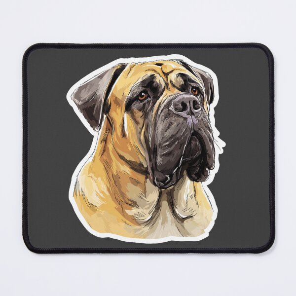 Item preview, Bullmastiff puppy dog designed and sold by MendaciousMina.