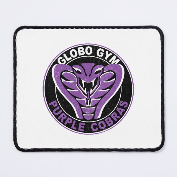 Item preview, globo gym purple cobras vintage logo designed and sold by YeZeDigital.