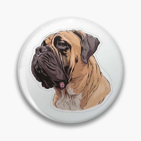 Item preview, Bullmastiff puppy dog designed and sold by MendaciousMina.
