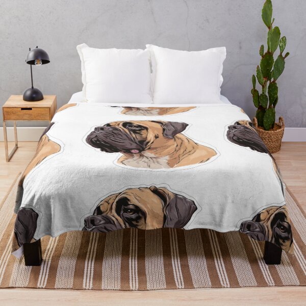 Item preview, Bullmastiff puppy dog designed and sold by MendaciousMina.