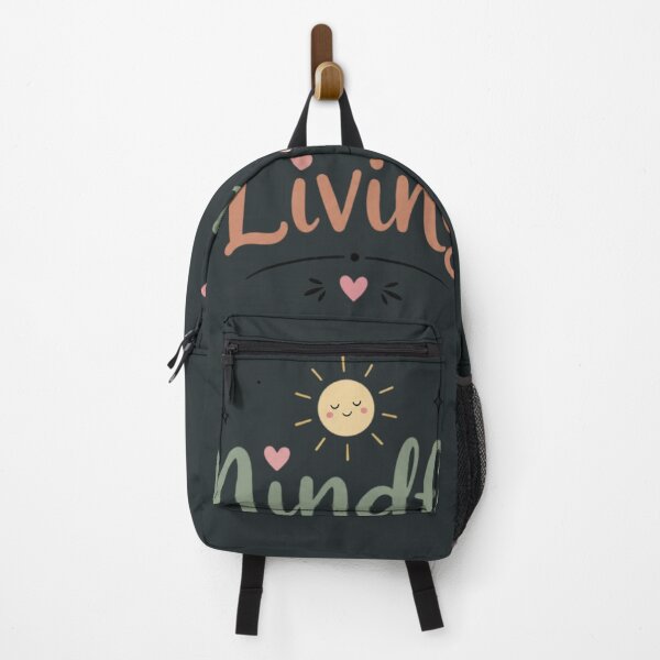 Item preview, Mindful Living Cute Aesthetic Typography | Positive Wellness Quote | Minimalist Self Care Design designed and sold by Sanika arts .
